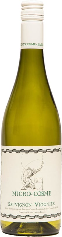 Chateau de Saint Cosme Micro-Cosme Blanc 2023 Front Bottle Shot