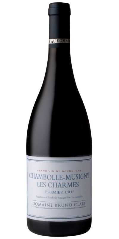 Bruno Clair Chambolle Musigny Les Charmes Premier Cru 2022 Front Bottle Shot