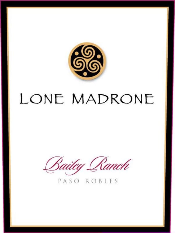 Lone Madrone Bailey Ranch Zinfandel 2010 Front Label