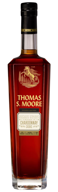 Thomas Moore Chardonnay Finish Kentucky Straight Bourbon Front Bottle Shot