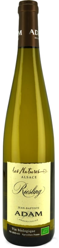 Jean-Baptiste Adam Les Natures Riesling 2021 Front Bottle Shot