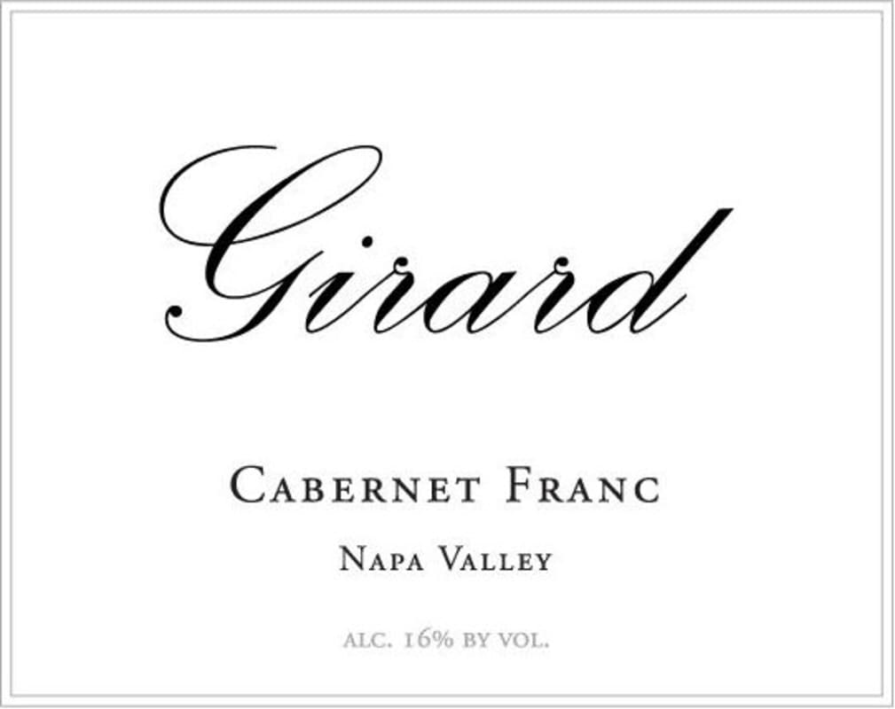 Girard Cabernet Franc 2007 Front Label