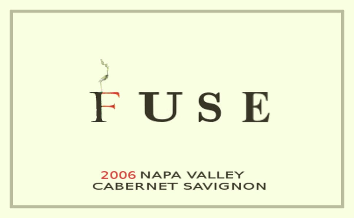 Fuse Cabernet Sauvignon 2006 Front Label