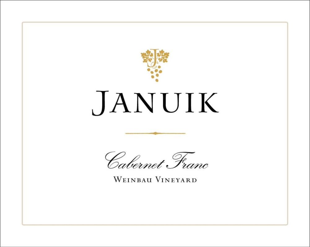 Januik Winery Weinbau Vineyard Cabernet Franc 2014 Front Label