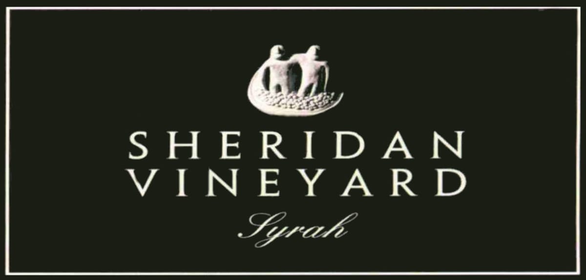 Sheridan Vineyard Syrah 2009 Front Label
