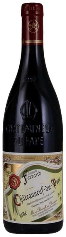 Domaine de Ferrand Chateauneuf-du-Pape 2020 Front Bottle Shot