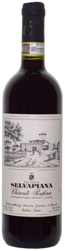 Selvapiana Chianti Rufina 2014 Front Bottle Shot