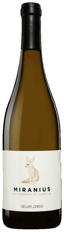 Celler Credo Miranius Penedes Blanco 2020 Front Bottle Shot