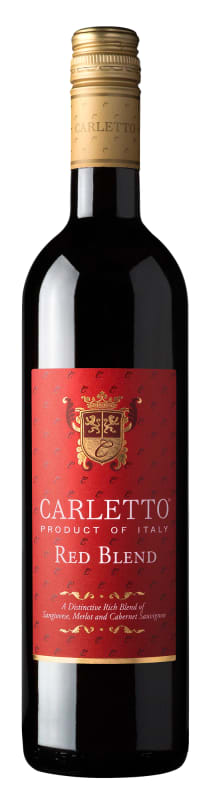 Carletto Red Blend 2017 Front Bottle Shot