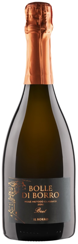 Il Borro Bolle di Borro Rosato Metodo Classico 2018 Front Bottle Shot