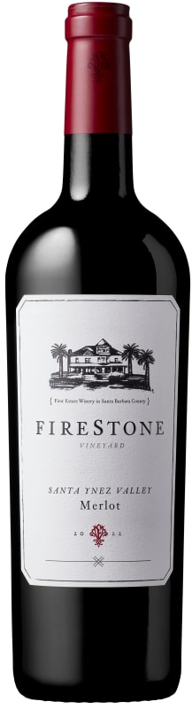 Firestone Merlot 2022 Front Bottle Shot