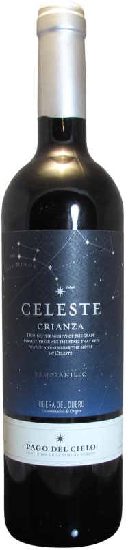 Familia Torres Celeste Crianza 2020 Front Bottle Shot