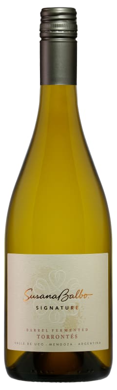 Susana Balbo Barrel Fermented Torrontes 2022 Front Bottle Shot