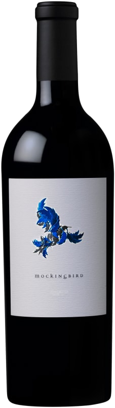 Amulet Estate Mockingbird Blue Cuvee 2015 Front Bottle Shot