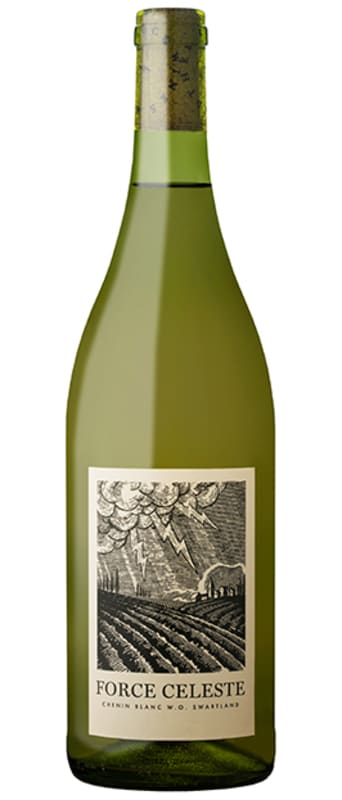 Mother Rock Wines Force Celeste Chenin Blanc 2024 Front Bottle Shot