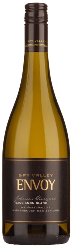 Spy Valley Envoy Johnson Vineyard Sauvignon Blanc 2015 Front Bottle Shot