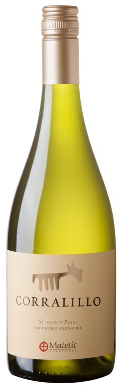 Matetic Corralillo Sauvignon Blanc 2022 Front Bottle Shot