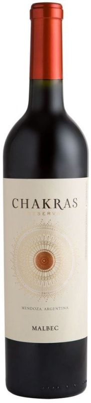 Chakras Reserva Malbec 2016 Front Bottle Shot