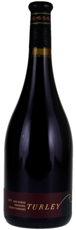 Turley Pesenti Zinfandel 2015 Front Bottle Shot