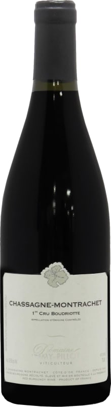 Domaine Lamy Pillot Chassagne-Montrachet Boudriotte Premier Cru Rouge 2020 Front Bottle Shot