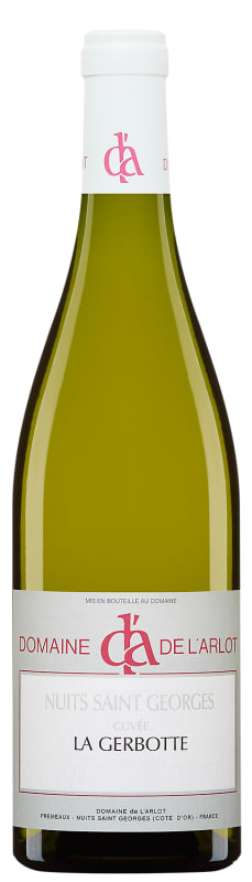 Domaine de l'Arlot Nuits-St-Georges Cuvee La Gerbotte Blanc 2018 Front Bottle Shot
