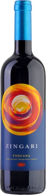 Petra Zingari Toscana 2017 Front Bottle Shot