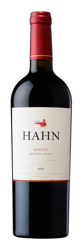 Hahn Founder's Merlot 2018 Front Bottle Shot