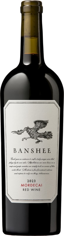 Banshee Mordecai Proprietary Red 2023 Front Bottle Shot