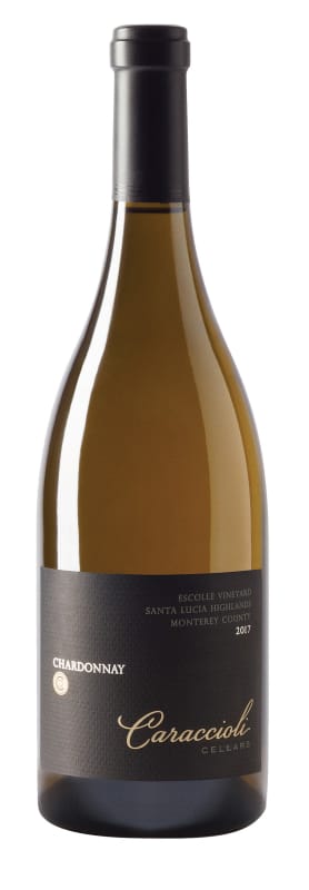 Caraccioli Cellars Santa Lucia Highlands Estate Chardonnay 2017 Front Bottle Shot