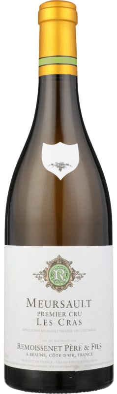 Remoissenet Meursault Les Cras Premier Cru 2022 Front Bottle Shot