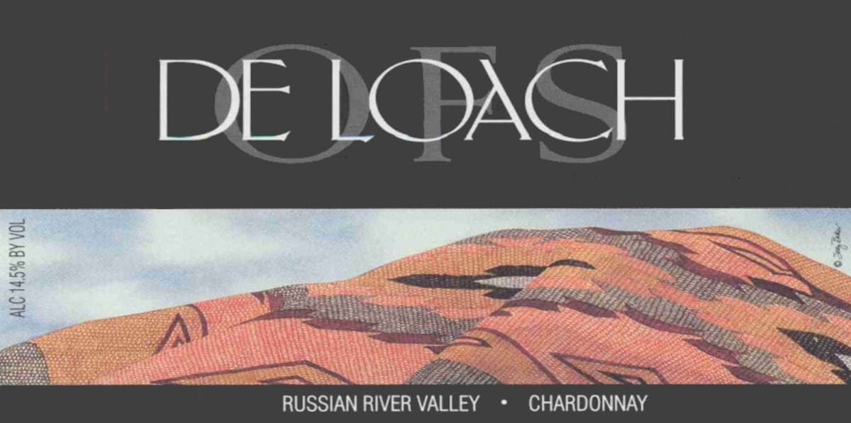 DeLoach O.F.S. Chardonnay 2006 Front Label