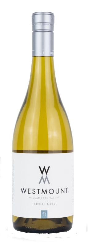Westmount Willamette Valley Pinot Gris 2018 Front Bottle Shot