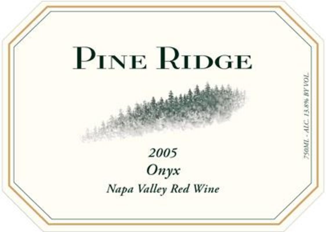Forefront by Pine Ridge Onyx 2005 Front Label
