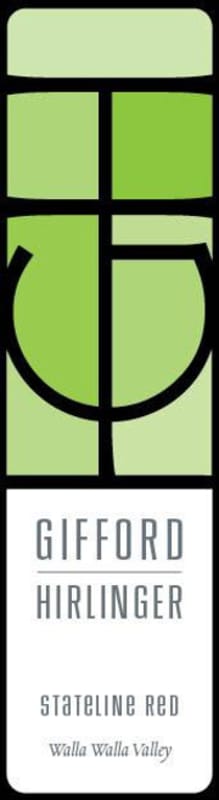 Gifford-Hirlinger Stateline Red 2015 Front Label