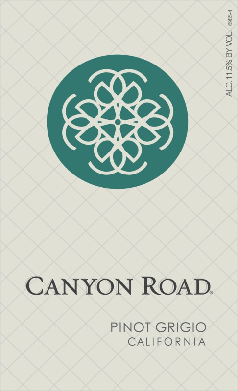 Canyon Road Pinot Grigio 2016 Front Label