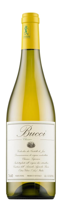 Bucci Verdicchio dei Castelli di Jesi Classico 2018 Front Bottle Shot