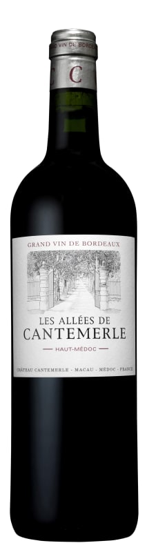 Chateau Cantemerle Les Allees de Cantemerle 2016 Front Bottle Shot