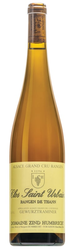 Zind-Humbrecht Clos Saint Urbain Rangen de Thann Gewurztraminer Grand Cru 2022 Front Bottle Shot