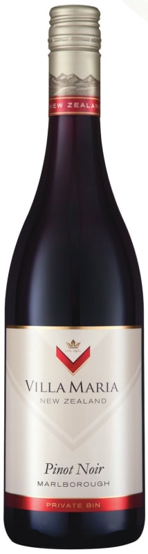 Villa Maria Private Bin Pinot Noir 2015 Front Bottle Shot