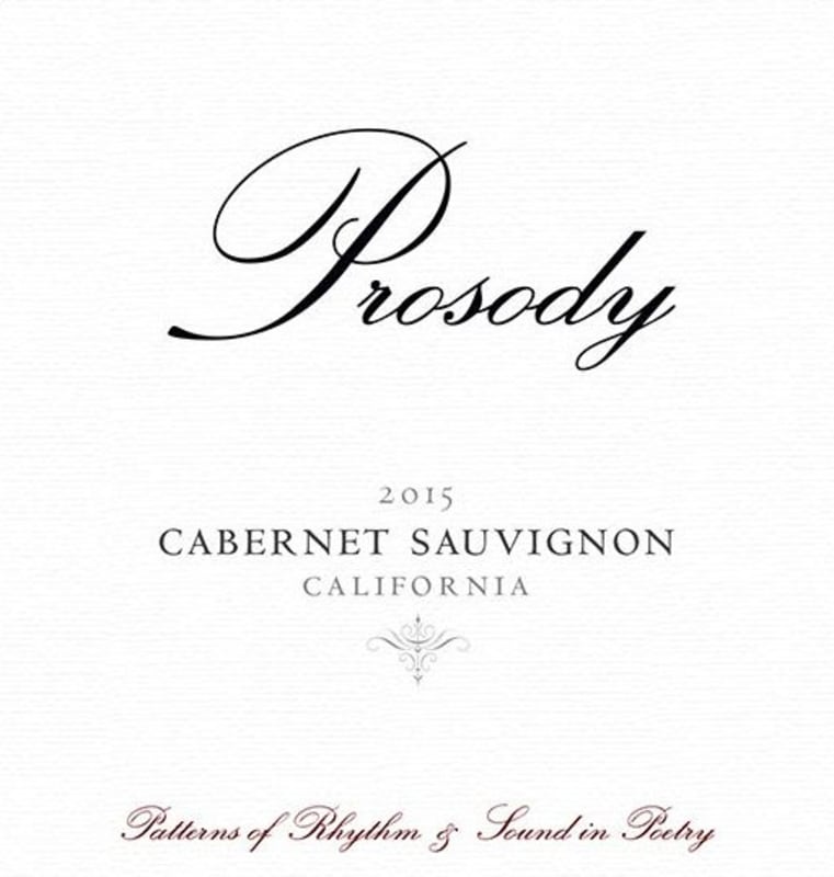 Prosody 2015 Front Label
