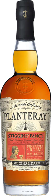 Planteray Stiggins' Fancy Pineapple Rum Front Bottle Shot