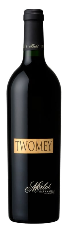 Twomey Merlot 2002 Front Bottle Shot