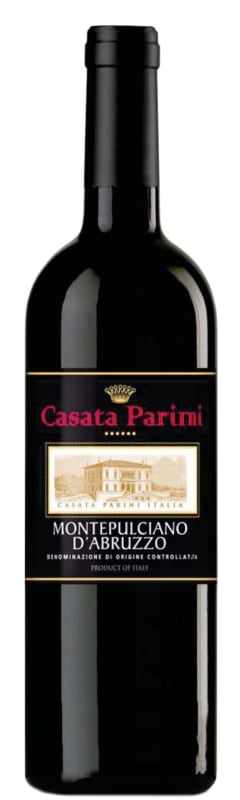 Casata Parini Montepulciano d'Abruzzo 2022 Front Bottle Shot