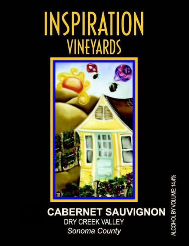 Inspiration Vineyards Cabernet Sauvignon 2012 Front Label