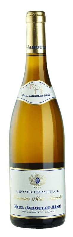 Jaboulet Crozes Hermitage Domaine Mule Blanche 2015 Front Bottle Shot