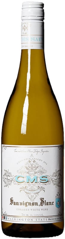 Hedges Family Estate CMS Sauvignon Blanc 2016 Front Bottle Shot