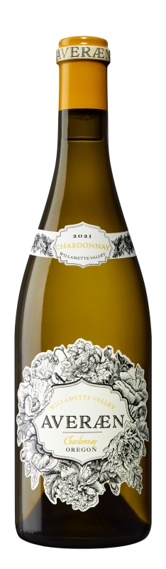 Averaen Willamette Valley Chardonnay 2021 Front Bottle Shot