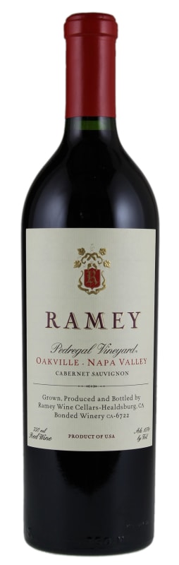 Ramey Pedregal Vineyard Cabernet Sauvignon 2010 Front Bottle Shot