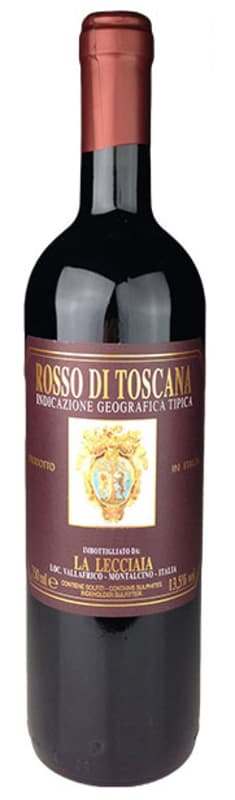 La Lecciaia Toscana Rosso 2017 Front Bottle Shot