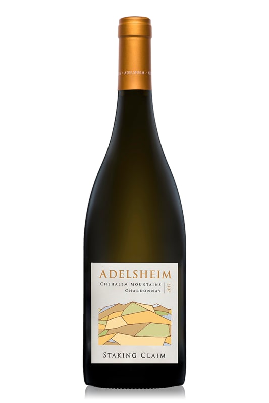 Adelsheim Staking Claim Chardonnay 2017 Front Bottle Shot